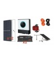 Kit Solar 10.000w Con B.Litio Pylontech + Soportes