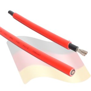 Cable solar 4mm2 rojo (metro)