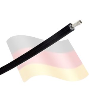 Cable solar 6mm2 negro (metro)