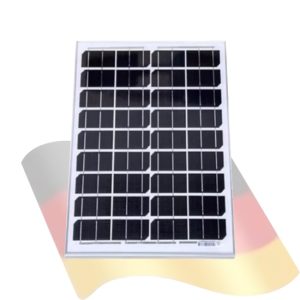 Panel Solar 20w 12V Monocristalino Resun