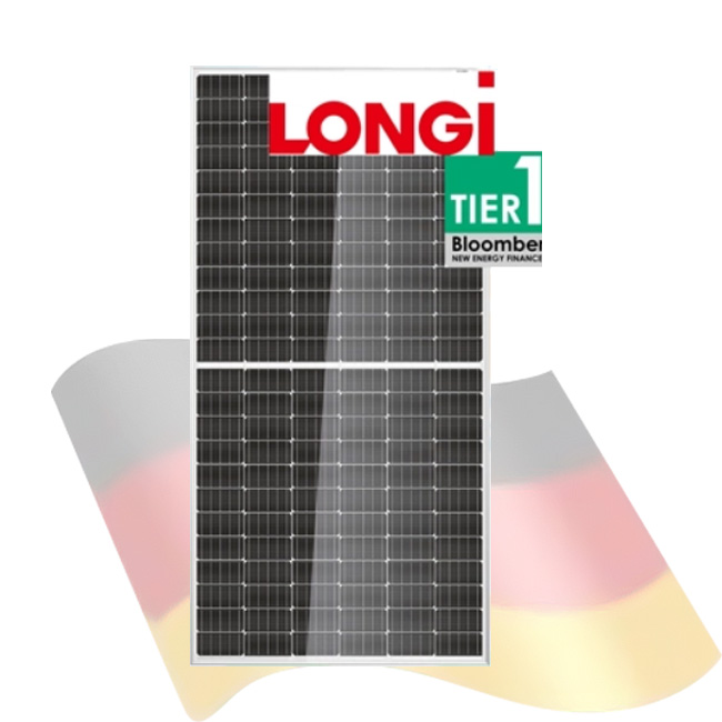 Panel Solar Fotovoltaico 610W Bifacial HPDC LONGi
