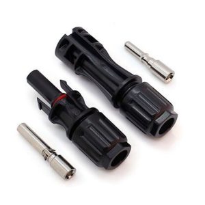 Set conector MC4 simple cable 10mm2