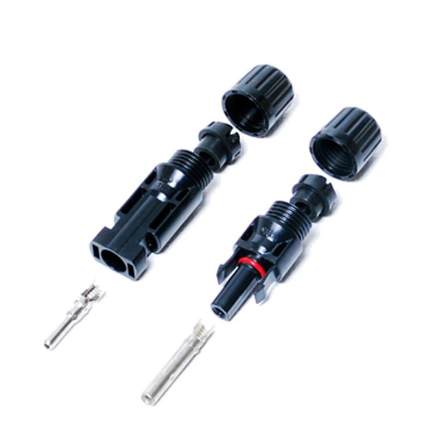 Set conector MC4 simple