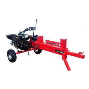 Astilladora Partidora Leña 20 Toneladas Gasolina 4T 7HP Dual Horizontal Vertical