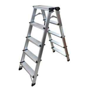 Escalera Tijera 5 peldaños aluminio