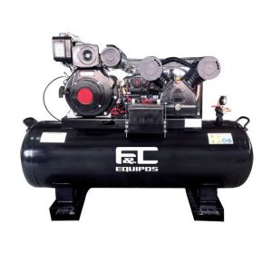 Compresor Piston Autonomo Diesel 7HP
