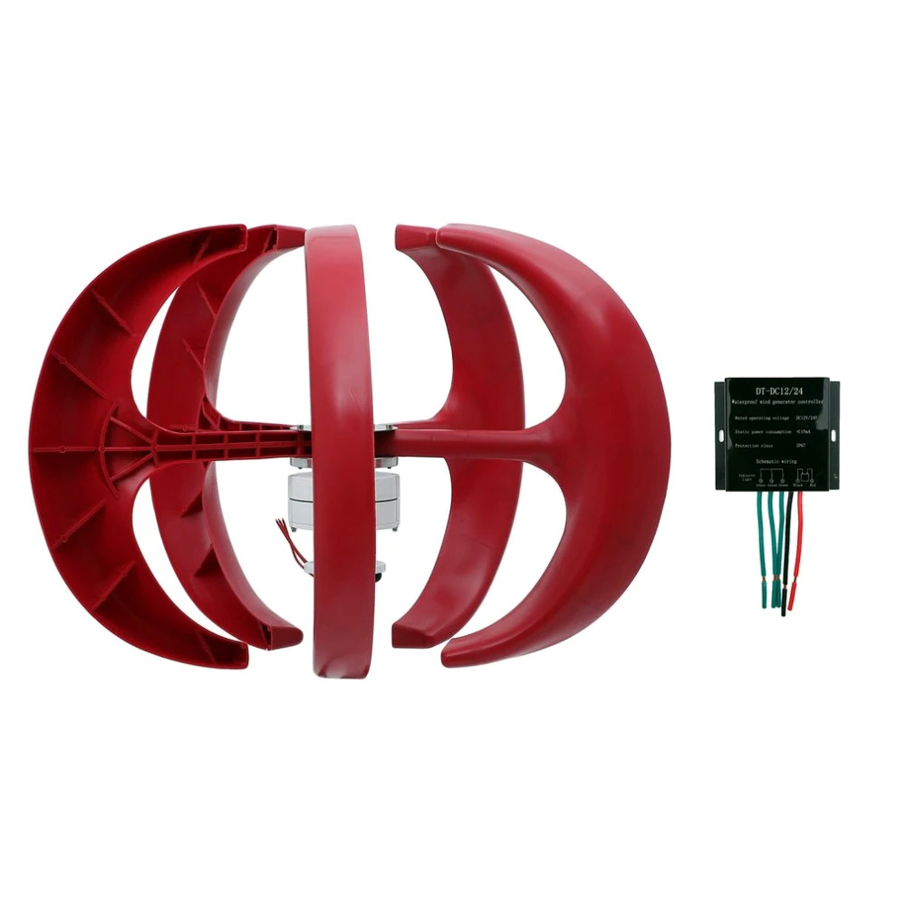 Turbina Generador eólico eje vertical 300w