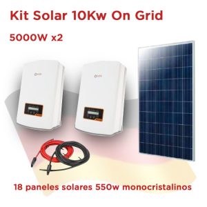 Kit Solar Fotovoltaico 10000 W On Grid