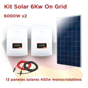 Kit Solar Fotovoltaico 6000w On Grid