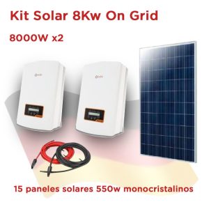 Kit Solar Fotovoltaico 8000w On Grid