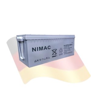 Batería de GEL 200Ah 12V Nimac