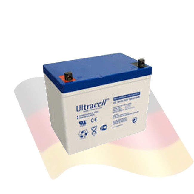 Batería AGM 75Ah 12V Ciclo Profundo Ultracell