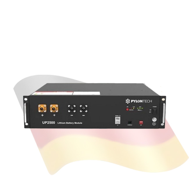 Bateria Litio 111Ah 24V 2,84kWh UP2500 Pylontech