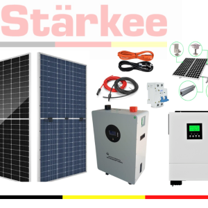 Kit Solar Hogar 8KW 48V Off-Grid con Bateria de Litio de 10000W - Inicial Premium