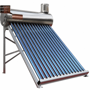 Calentador de Agua Solar de Acero Inoxidable Coil 300 Litros