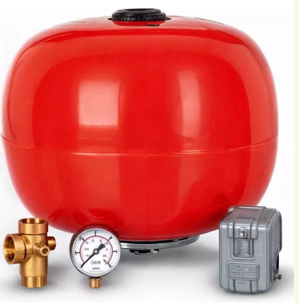 Kit Estanque Hidroneumatico 24 Lt Presostato Hidropack