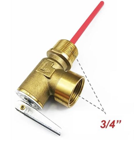 Válvula De Alivio De Seguridad Automática Rv 1/2 Pulgadas - Imagen 2